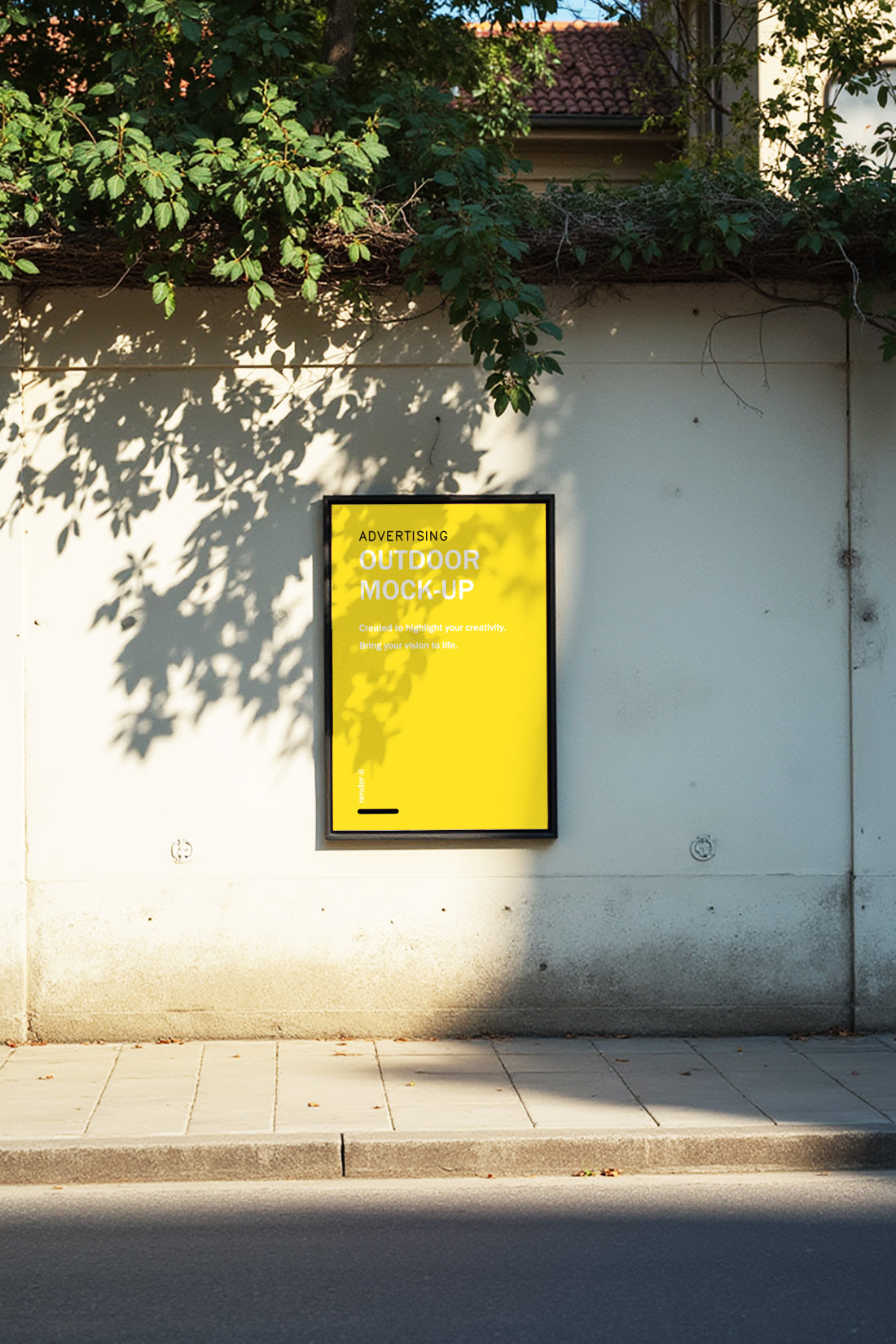 Street Poster Mockup