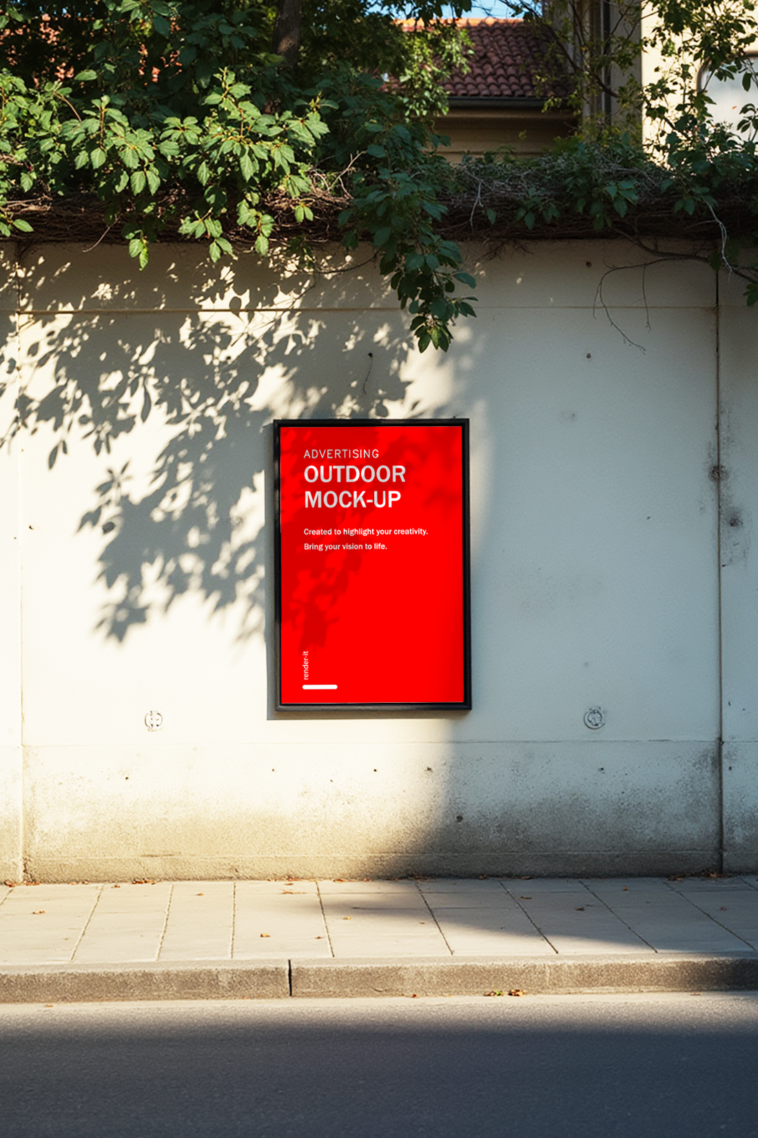 Street Poster Mockup