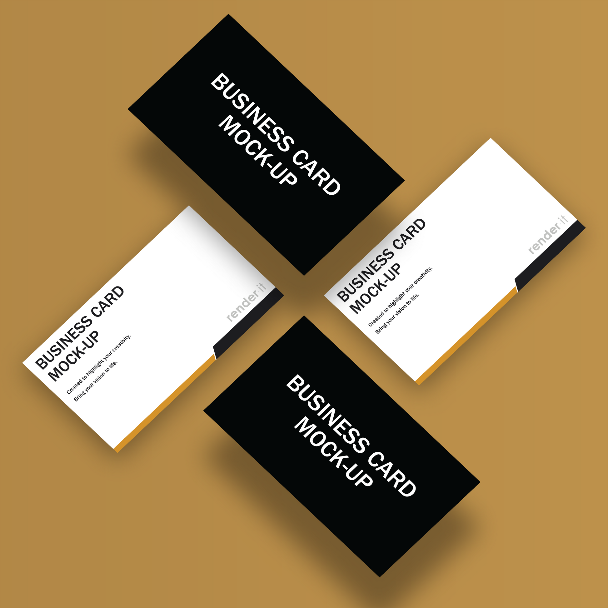 Premium Business Card Mockup