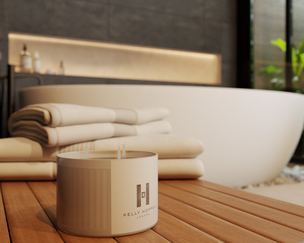 Contemporary Luxury Bathroom Scene