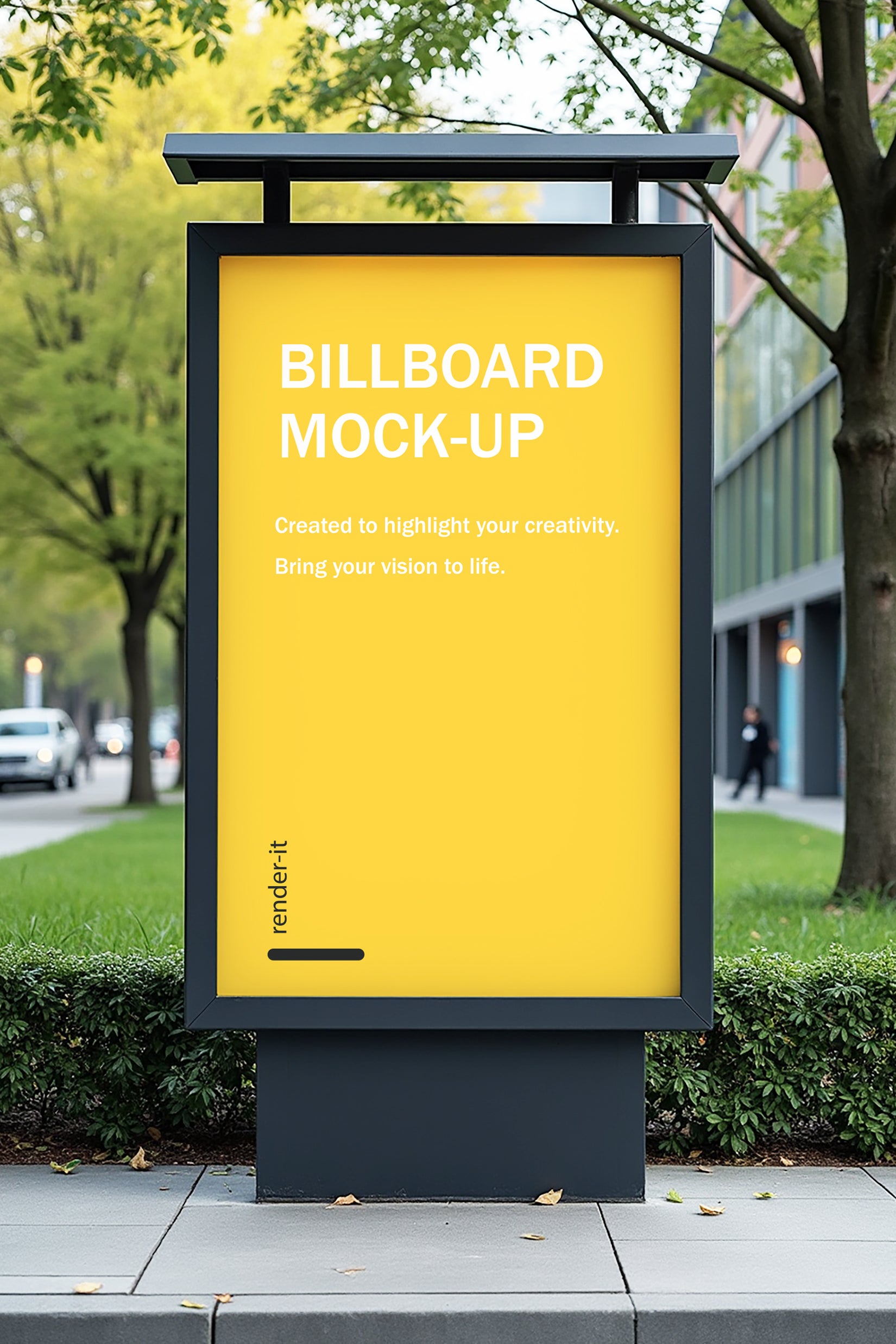 Urban Billboard Mockup