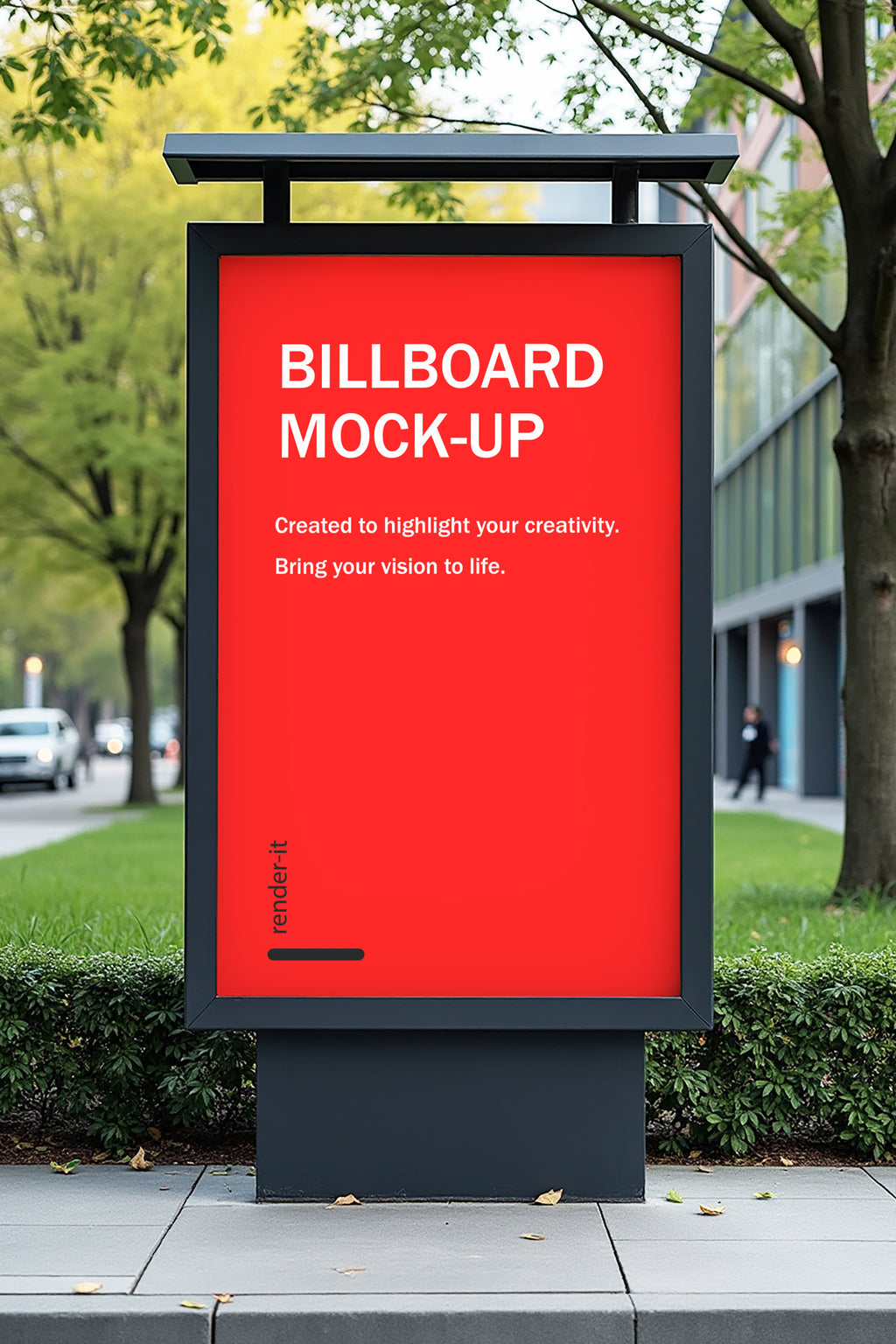 Urban Billboard Mockup