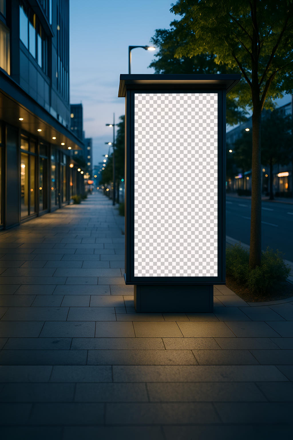 Advertising Urban Billboard Mockup