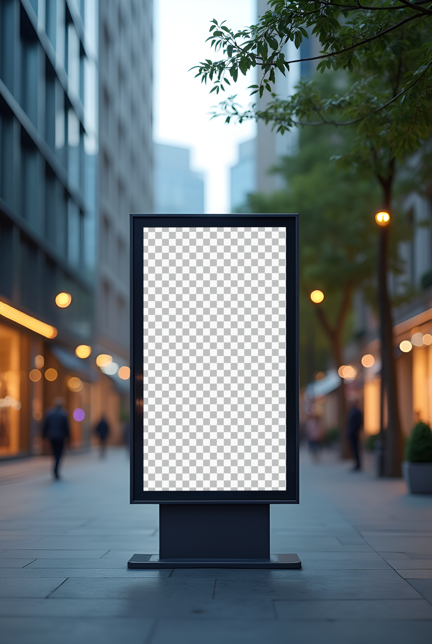 City Billboard Mockup